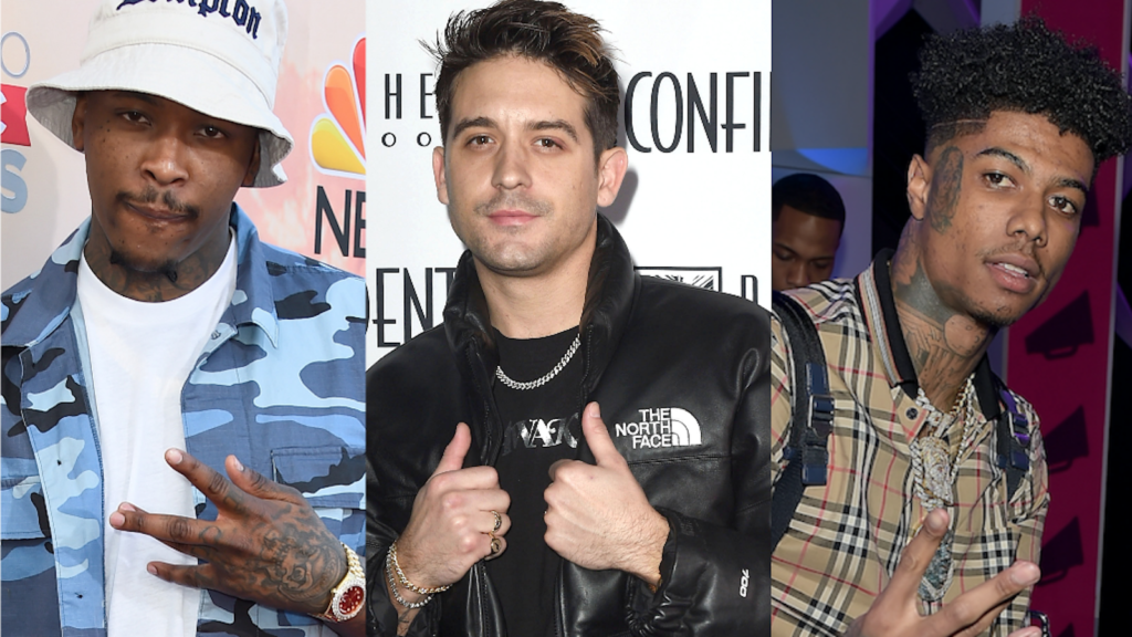 G Eazy Blueface Yg West Coast Lyrics G-Eazy, YG & Blueface Unite For A West Coast Anthem That Carries On